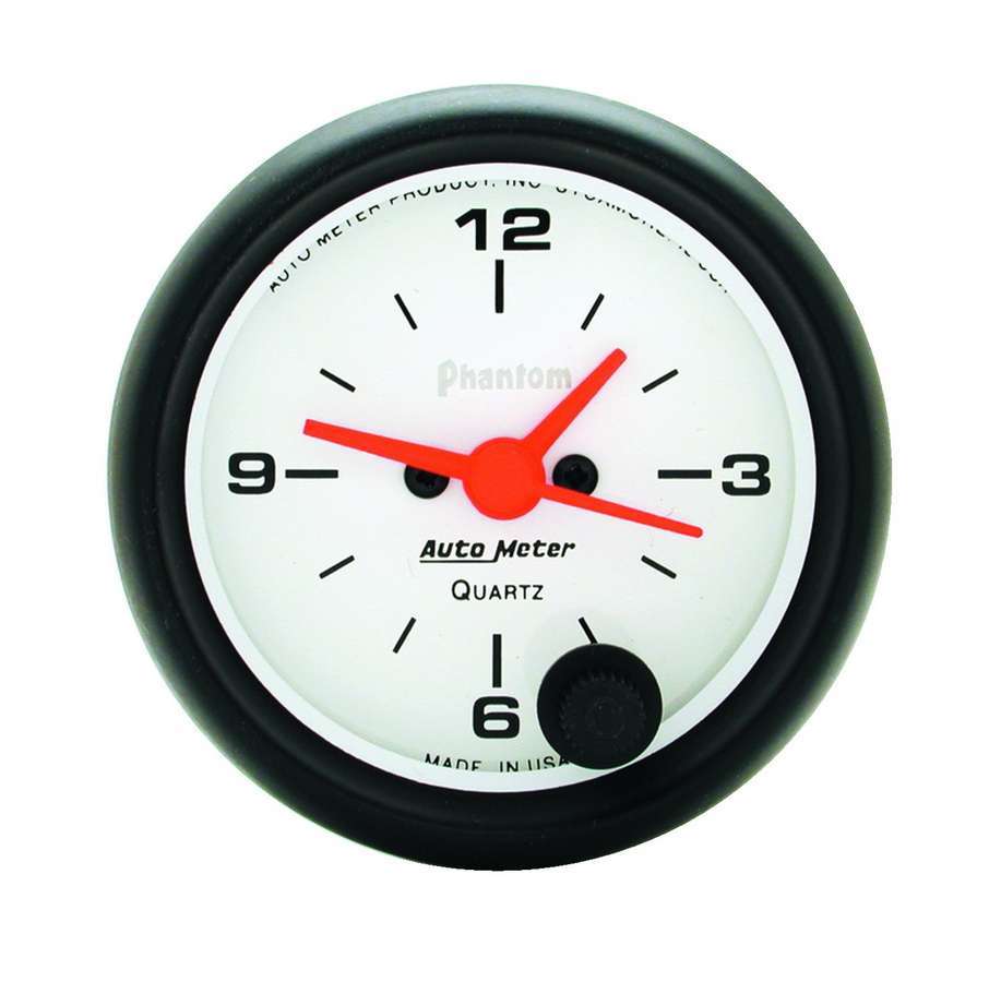 Autometer - 2-1/16in Phantom Clock