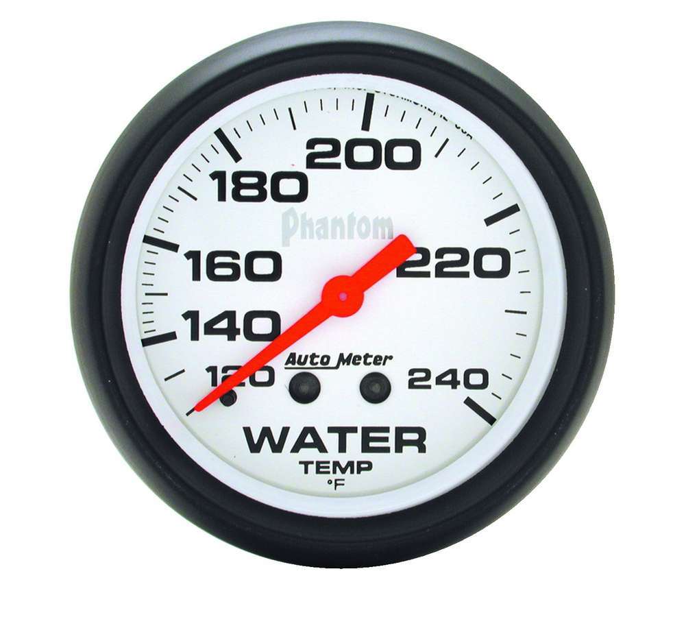 Autometer - 2-5/8in Phantom Water Temp. Gauge 120-240