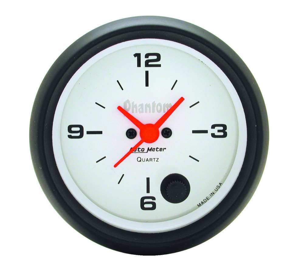 Autometer - 2-5/8in Phantom Clock