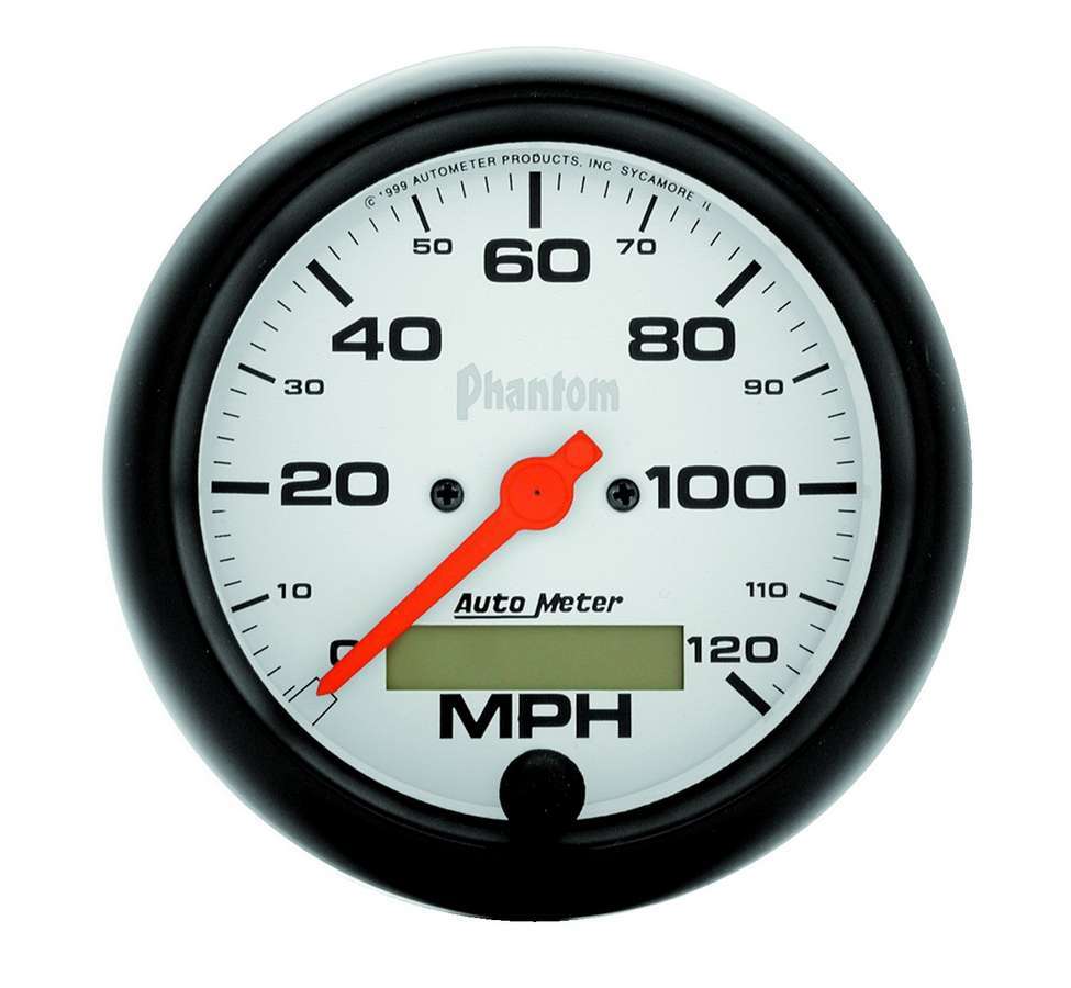 Autometer - 3-3/8in Phantom Speedo 120mph