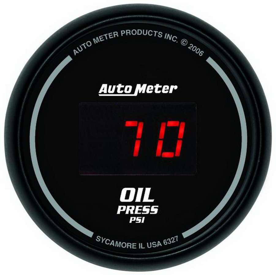 Autometer - 2-1/16in Dg/B Oil Press. Gauge