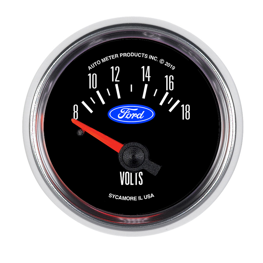 Autometer - 2-1/16 Voltmeter Gauge 18-Volt