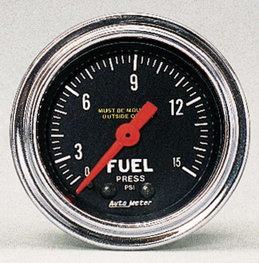 Autometer - 0-15 Fuel Pressure Gauge