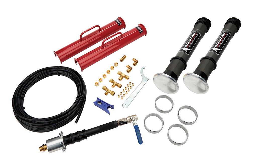 Allstar Performance - Air Jack Complete Kit 2pcs 15.25in w/Dirt Foot