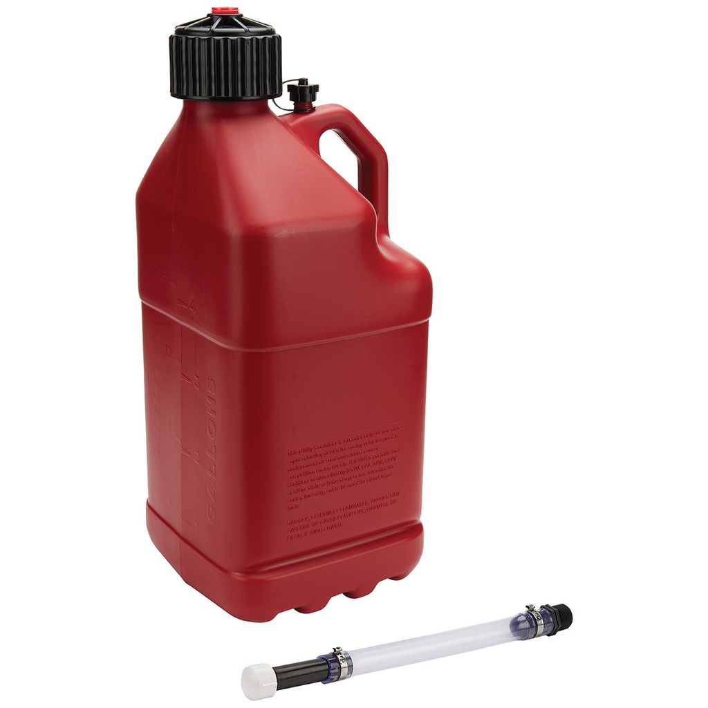 Allstar Performance - Utility Jug 5 Gal W/Filler Hose Red