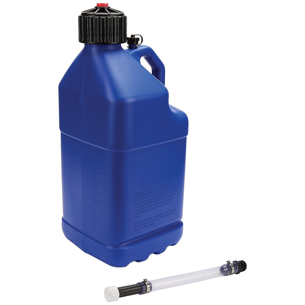 Allstar Performance - Utility Jug 5 Gal W/Filler Hose Blue