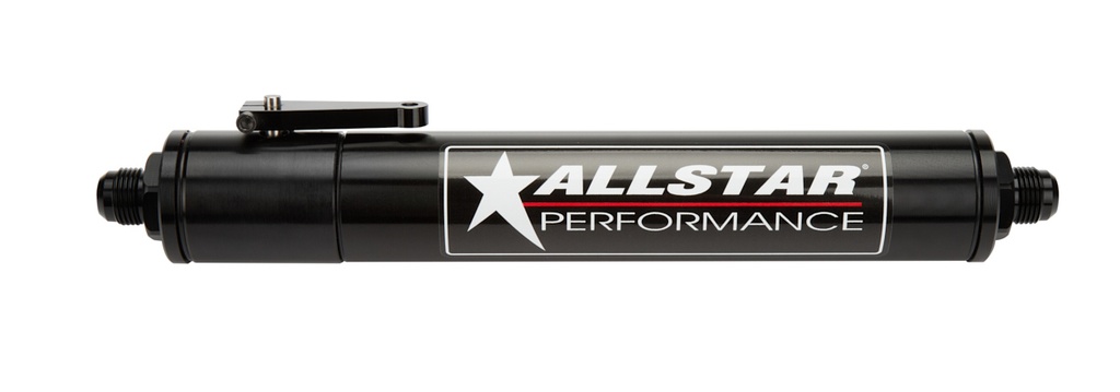 Allstar Performance - Fuel Filter W/ Shut Off 8AN No Element