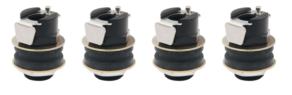 Allstar Performance - Quick Disconnects 4pk Aluminum