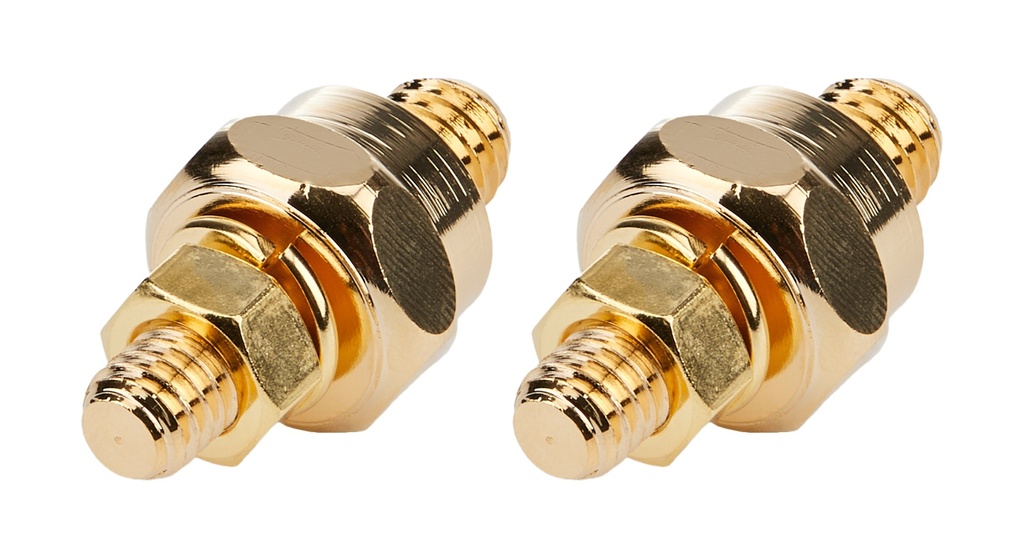 Allstar Performance - Gold Side Post Terminal 1pr