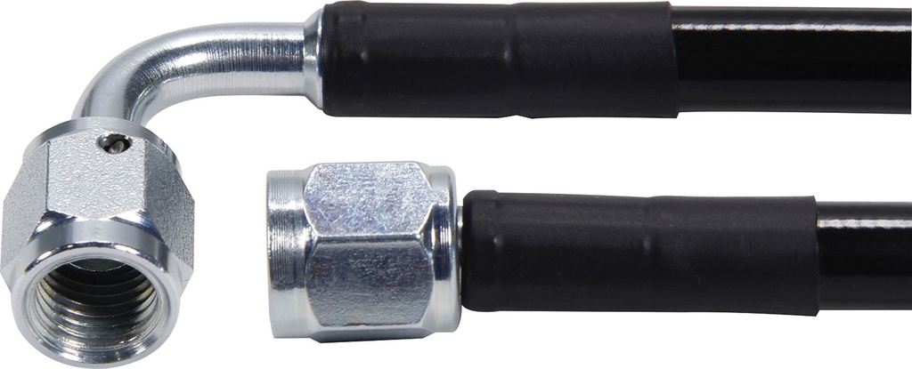Allstar Performance - Coated Line #3 Str to 90 Steel Ends 40in