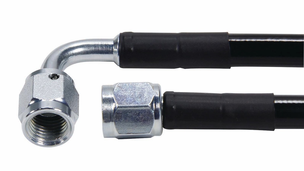 Allstar Performance - Coated Line #4 Str to 90 Steel Ends 48in