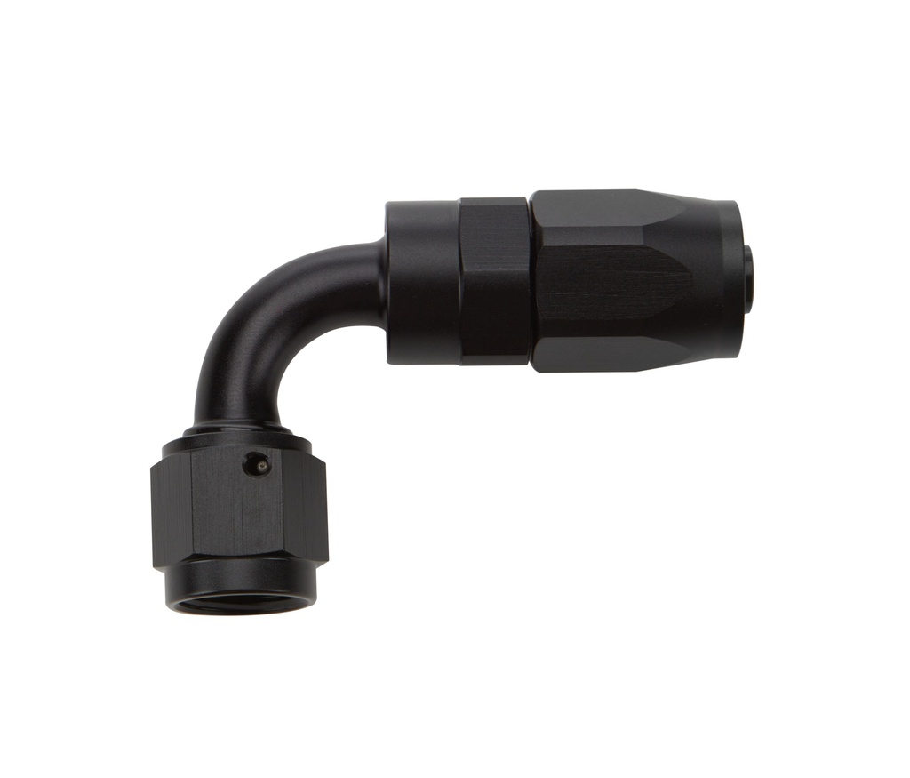 Allstar Performance - Reusable Hose End Black 90 Deg Elbow -6
