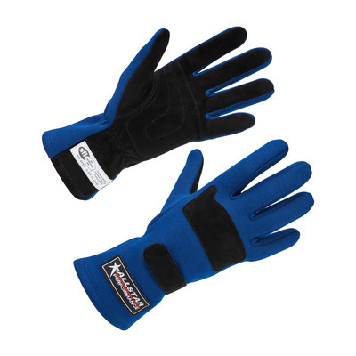 Allstar Performance - Driving Gloves SFI 3.3/5 D/L Blue X-Large
