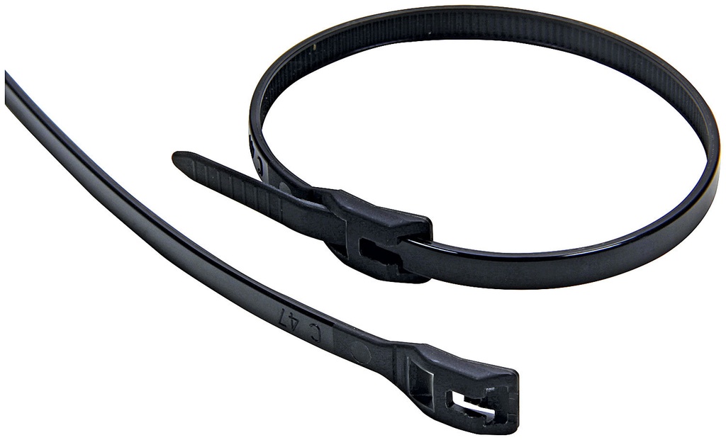 Allstar Performance - Wire Ties Black 11.00 Flush Fit 100pk