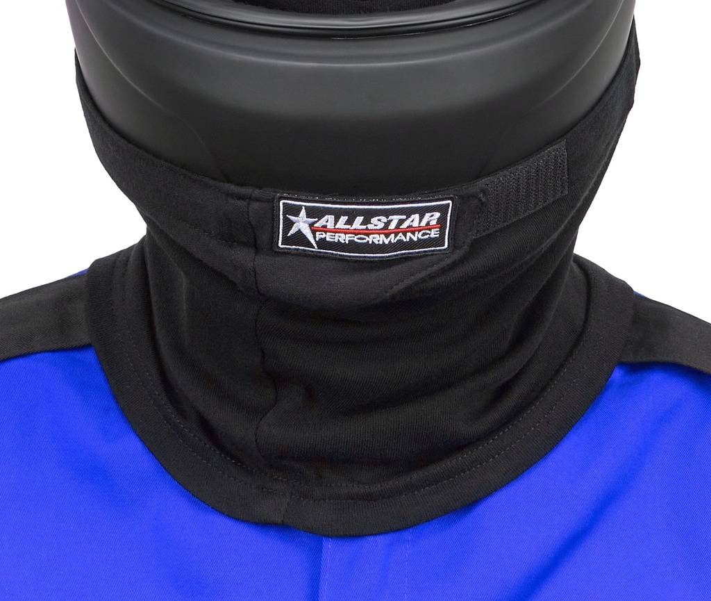 Allstar Performance - Helmet Skirt Non-SFI Single Layer Black