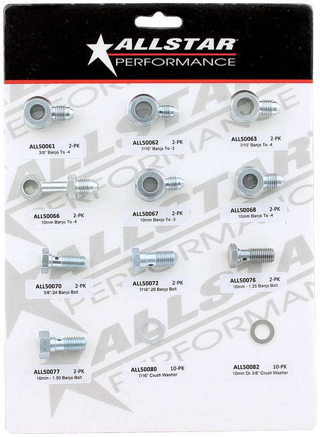 Allstar Performance - Brake Fitting Display 2 Of 4