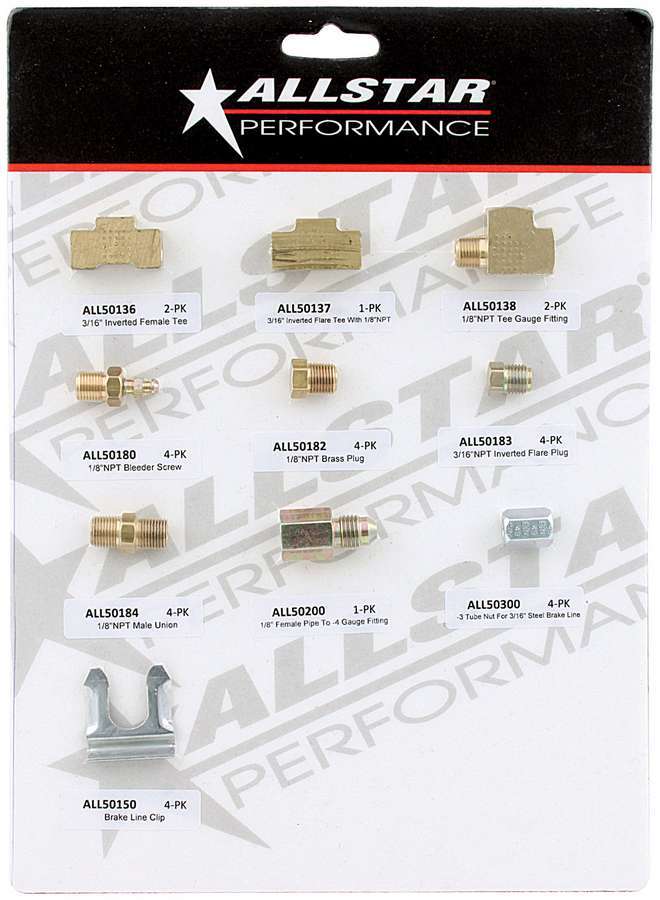 Allstar Performance - Brake Fitting Display 4 Of 4