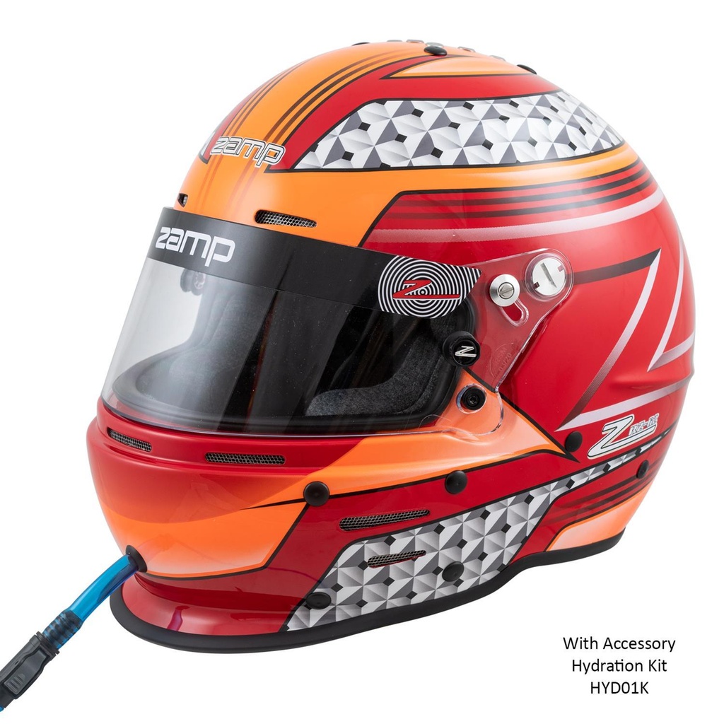 Zamp Racing - Helmet RZ-62 Aramid Mix M Red/Org SA2020