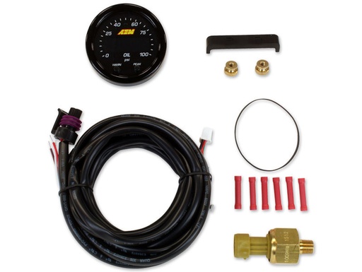 [AEM30-0301] Aem Electronics - X-Series Pressure Gauge 0-100psi