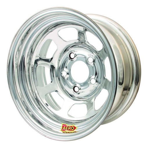 [ARW50-274735] Aero Race Wheels - 15x7 3.5in. 4.75 Chrome