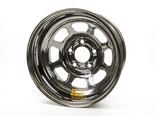[ARW52-985020BLK] Aero Race Wheels - 15x8 2in 5.00 Black Chrome