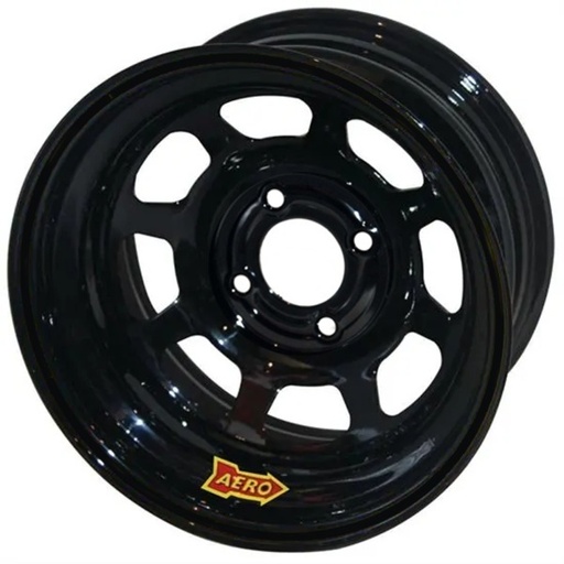 [ARW55-174210] Aero Race Wheels - Wheel 15x7 4x4.25 1in Bs Black