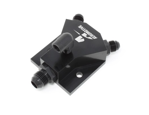 [AFS65607] Aeromotive-Fitting Kit Y-Block 1x 6an 2x 6an 1/8-NPT