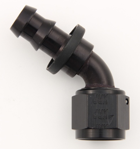 [XRP236006BB] Xrp-Xtreme Racing Prod. - #6 60 Deg Push-On Hose End Black