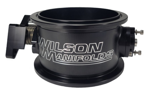 [WLS471123VHB] Wilson Manifolds - 123mm Throttle Body 5.000 Od V-Band Base