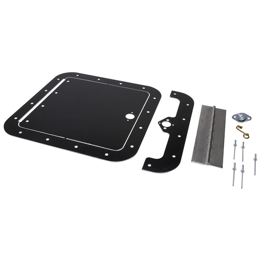 [ALL18541] Allstar Performance - Access Panel Kit Black 8in x 8in