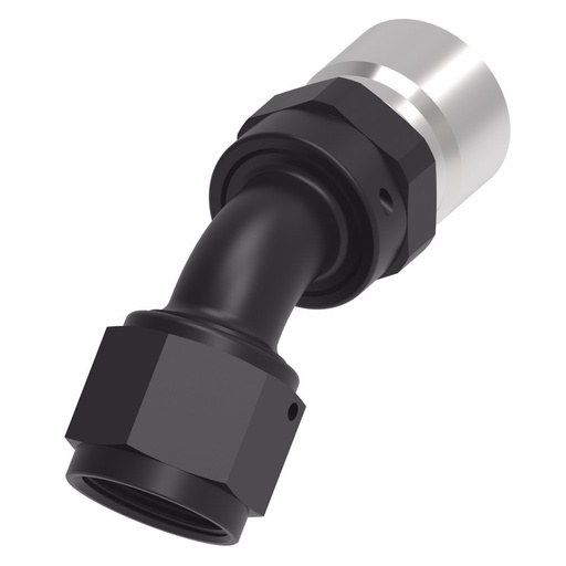 [AERFCL4222] Aeroquip - 6an StreetLite Crimp Fitting 45-Degree