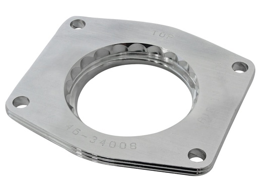 [AFE46-34008] AFE Power - Silver Bullet Throttle Body Spacer Kit GM Silver