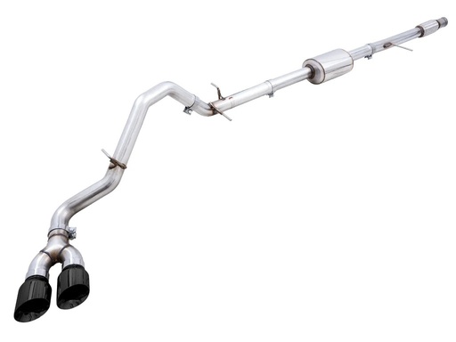 [AWE3015-23208] Awe Tuning - 19-23 Silverado/Sierra Single Exhaust Black Tip