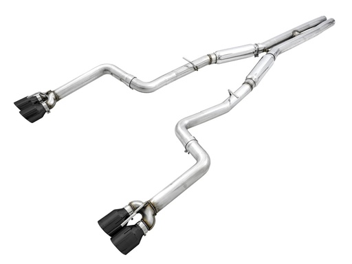 [AWE3015-43144] Awe Tuning - 15+ 6.2 6.4 Challenger Dual Exh Quad Black Tips