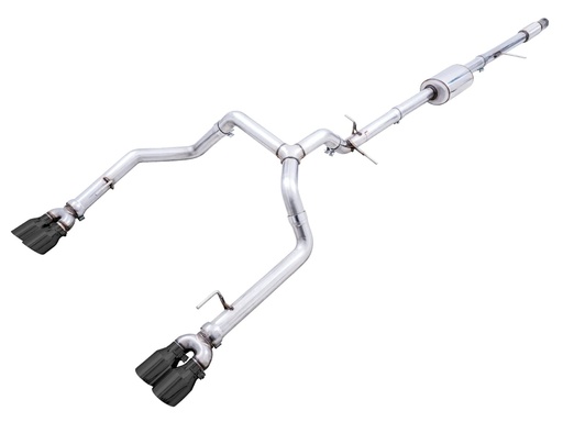 [AWE3015-43202] Awe Tuning - 19-23 Silverado/Sierra Dual Exh Quad Black Tips