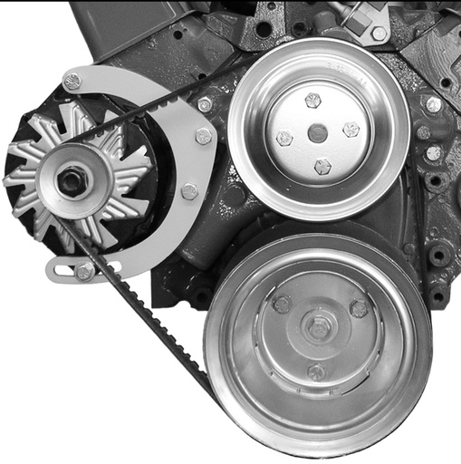 [ALG215R] Alan Grove Components - Alt.Bracket Mid-Mount SBC Long Water Pump