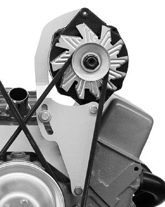 [ALG200L] Alan Grove Components - Alt.Bracket Sbc Short Pump Driver Side High Mt
