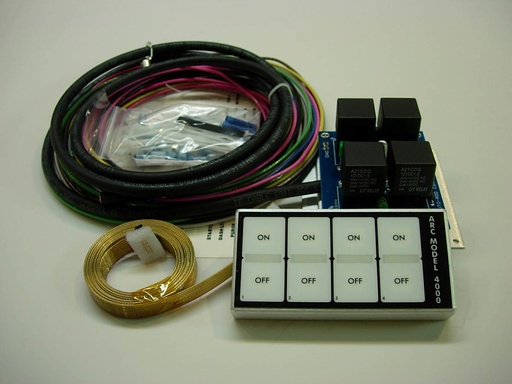[ARC4000D] Auto Rod Controls - In-Dash Control Module - 4 Switch