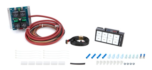[ARC4003D] Auto Rod Controls - 4 Switch In-Dash Control Module C/F Finish