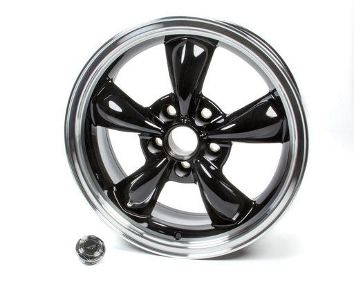 [AMRAR105M7761B] American Racing Wheels - 17x7 Torq Thrust M Wheel Gloss Black Machined Lip