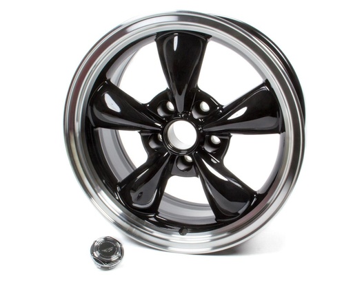[AMRAR105M7861B] American Racing Wheels - 17x8 Torq Thrust M Wheel Gloss Black Machined Lip