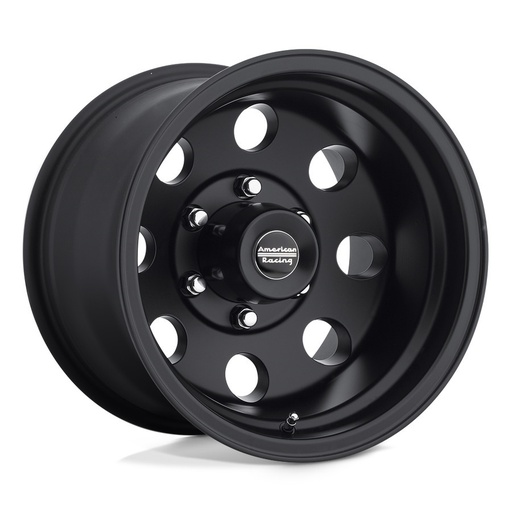 [AMRAR1725885B] American Racing Wheels - Baja 15x8 5x139.70 Satin Black Wheel