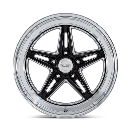[AMRVN514BE18803400] American Racing Wheels - Groove Wheel 18x8 5x4.75 BS Gloss Black