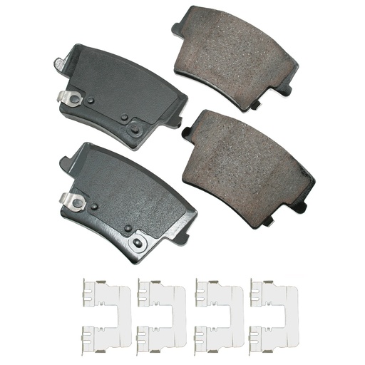 [AKEACT1057] Akebono Brake Corporation - Brake Pads Rear Dodge 05 -18 Challenger Charger