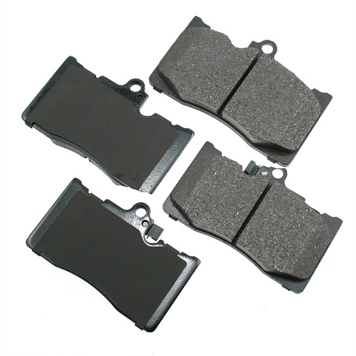 [AKEACT1118] Akebono Brake Corporation - Proact Ultra-Premium Brake Pads - Front