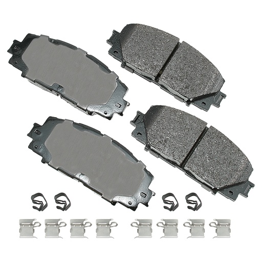 [AKEACT1184A] Akebono Brake Corporation - Proact Ultra-Premium Bra Ke Pads - Front