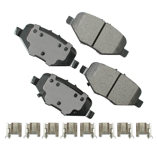 [AKEACT1612] Akebono Brake Corporation - Chrysler Town & Country 16-12 Dodge Grand Carav