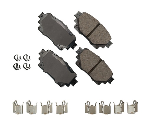 [AKEACT2305] Akebono Brake Corporation - Toyota; Corolla 22-19 Highlander 22-20 RAV4 Pro