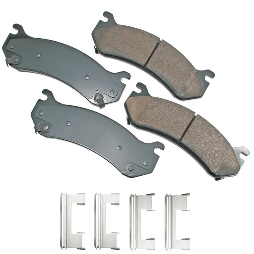 [AKEACT785] Akebono Brake Corporation - ProACT Ultra-Premium Brake Pads - Front & Rear