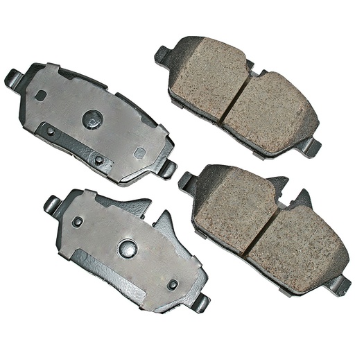 [AKEEUR1308] Akebono Brake Corporation - Brake Pads Mini Cooper 07-19
